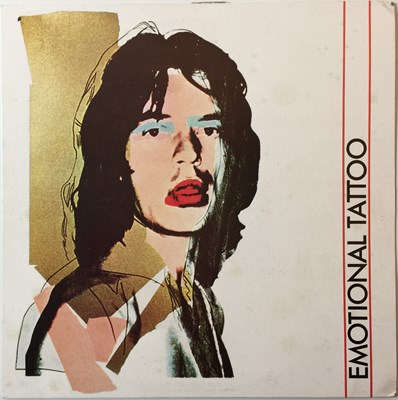 Lot 380 - The Rolling Stones - Emotional Tattoo LP (Warhol Sleeve - 1D 1266)