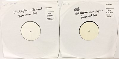 Lot 7 - ERIC CLAPTON - 2015 WHITE LABEL TEST PRESSING LPs