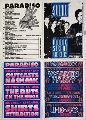 Lot 246 - PARADISO AMSTERDAM - POSTER COLLECTION - DEPECHE MODE AND MORE.