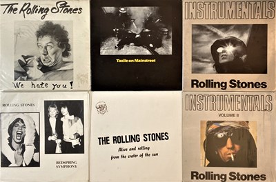 Lot 384 - The Rolling Stones - Privately Pressed LPs