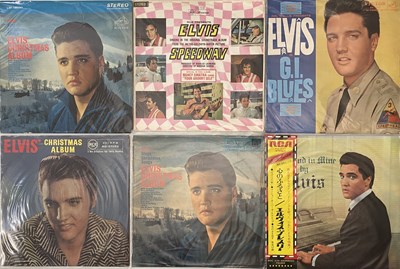 Lot 992 - ELVIS PRESLEY - LP/ 7" COLLECTION
