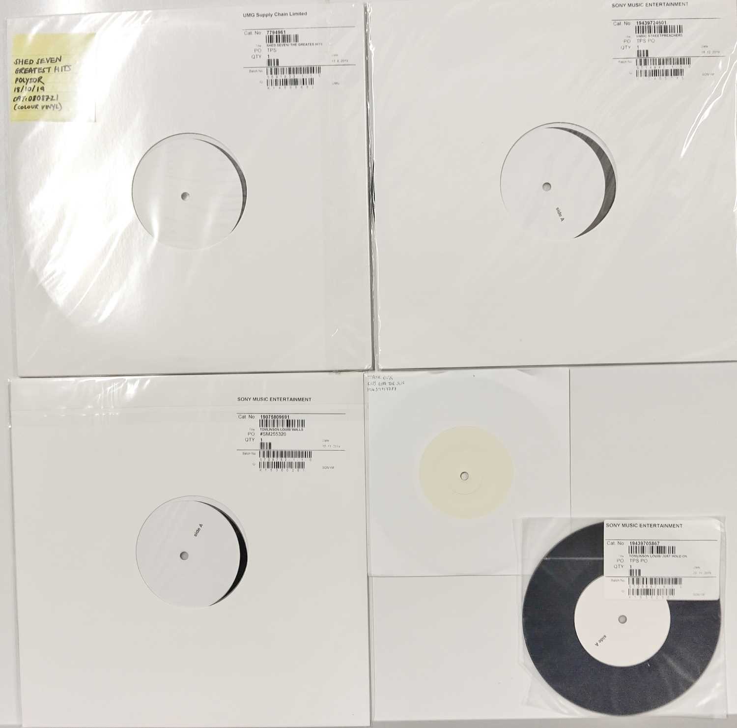 Lot 23 - INDIE - CONTEMPORARY WHITE LABEL TEST PRESSING LPs AND 7"s