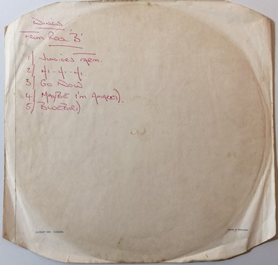 Lot 99 - PAUL McCARTNEY & WINGS - ONE HAND CLAPPING - ORIGINAL EMI STUDIOS LP ACETATE RECORDINGS