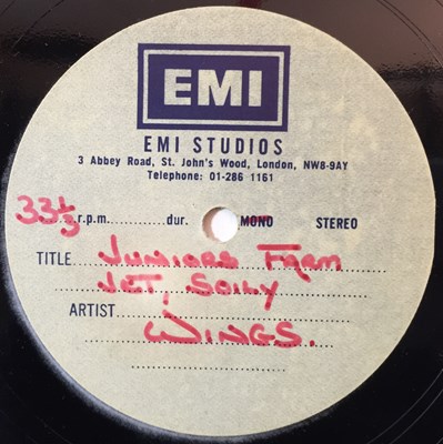 Lot 99 - PAUL McCARTNEY & WINGS - ONE HAND CLAPPING - ORIGINAL EMI STUDIOS LP ACETATE RECORDINGS