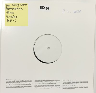 Lot 67 - THE ROLLING STONES - METAMORPHOSIS LP (2020 - 8631-1)