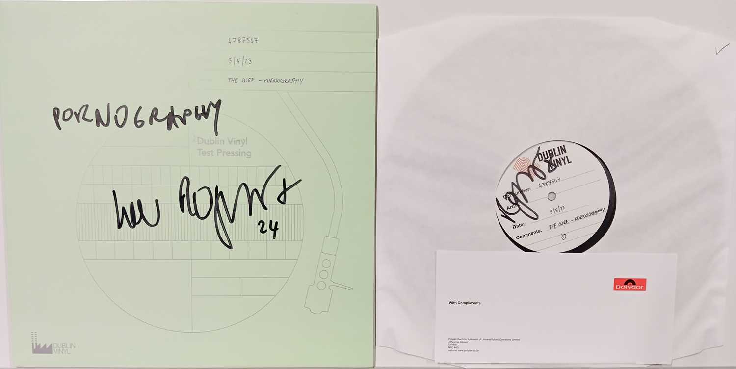Lot 80 - THE CURE - PORNOGRAPHY LP (2023 - 4787547) - SIGNED BY ROBERT SMITH