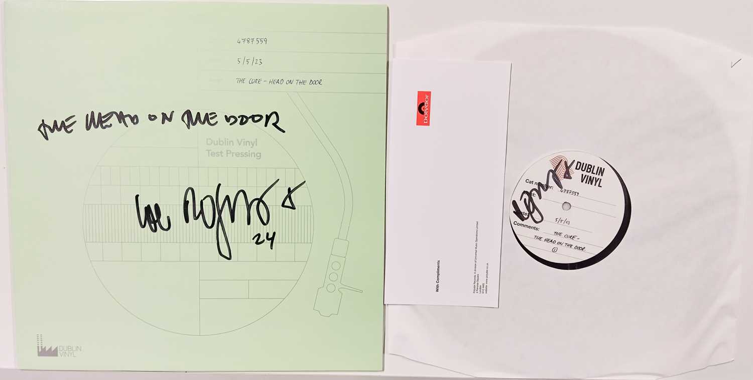 Lot 81 - THE CURE - HEAD ON THE DOOR LP (2023 - 4787559) - SIGNED BY ROBERT SMITH