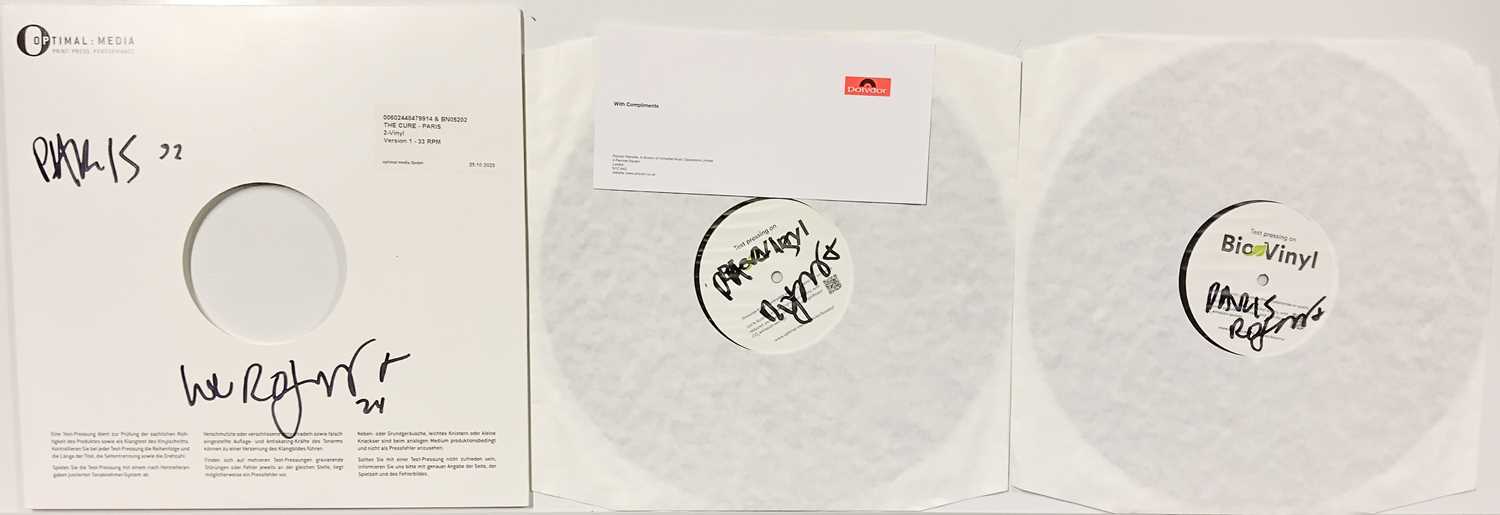 Lot 86 - THE CURE - PARIS LP (2023 - 00602448479914) - SIGNED BY ROBERT SMITH