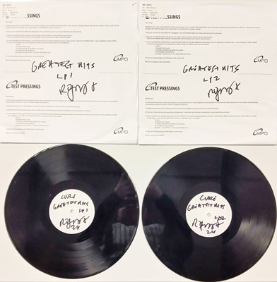 Lot 87 - THE CURE - GREATEST 2XLP (2023 - 0602557261264) - SIGNED BY ROBERT SMITH