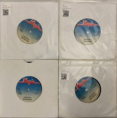 Lot 1008 - SEX PISTOLS - SUBMISSION 7" PACK (S/SIDED 7" FROM SPOTS NVTB RELEASE)