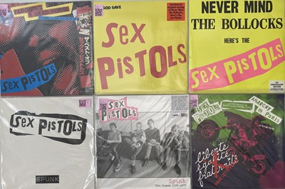 Lot 1012 - SEX PISTOLS - LP PACK (INC 10" BOX SET)