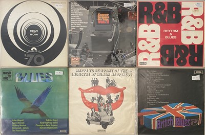 Lot 1014 - BLUES ROCK COMPILATION LPs (FEAT JOHN MAYALL)