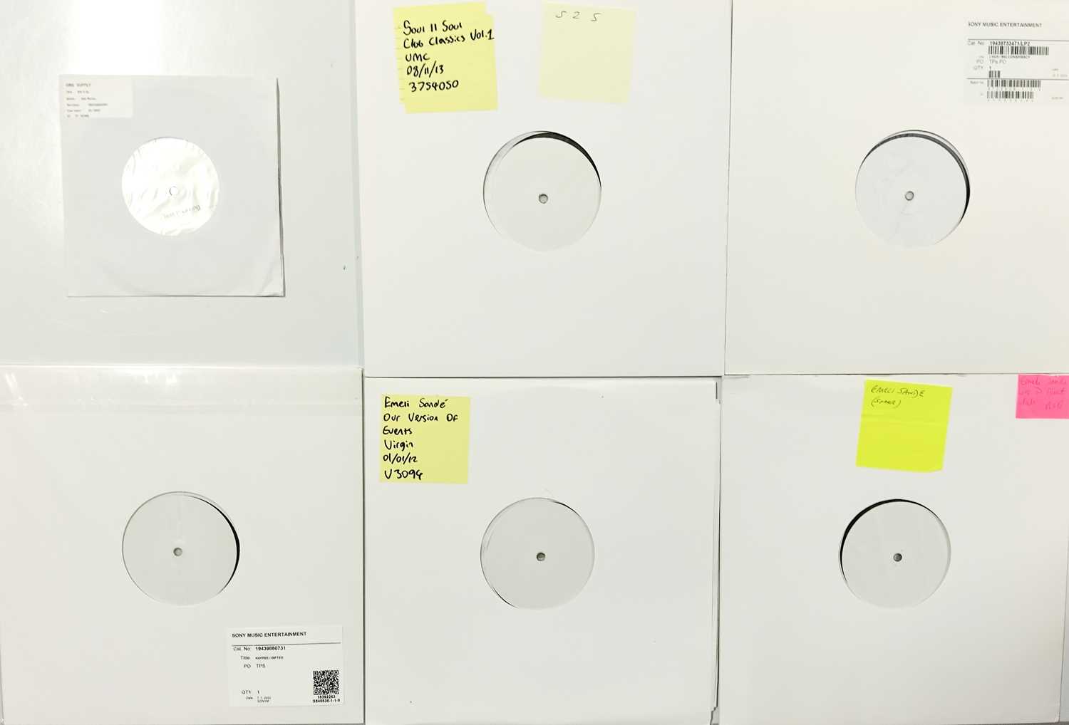 Lot 100 - SOUL/HIP-HOP/JAZZ/REGGAE - CONTEMPORARY WHITE LABEL TEST PRESSING LPs