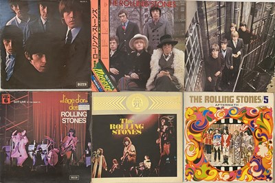 Lot 1038 - THE ROLLING STONES - OVERSEAS LP COLLECTION