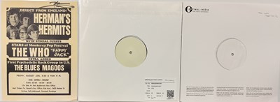 Lot 114 - THE WHO - CONTEMPORARY WHITE LABEL TEST PRESSING LPs