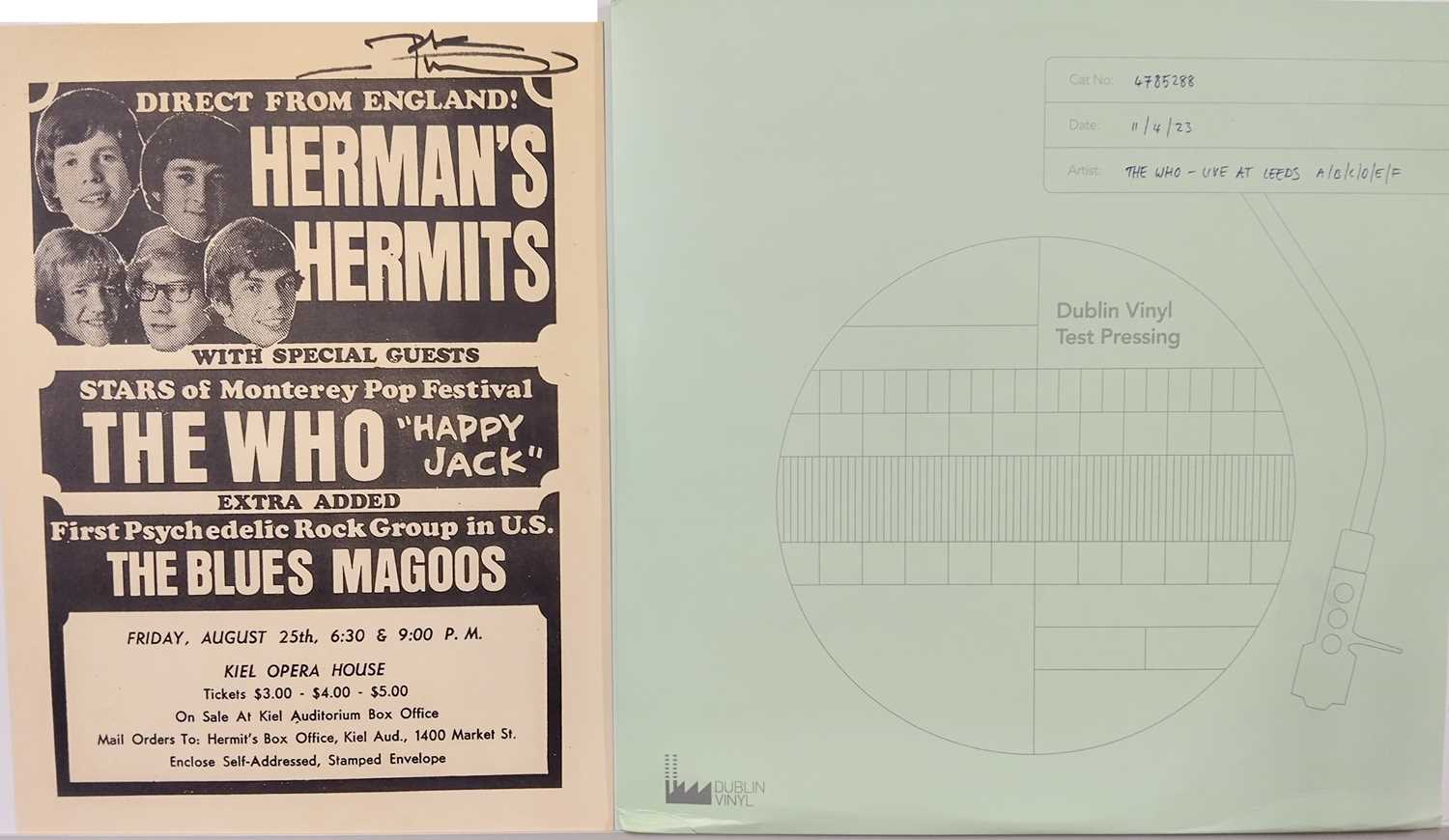 Lot 117 - THE WHO - LIVE AT LEEDS LP (2023 - 4785288)
