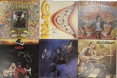 Lot 181 - CLASSIC ROCK SIGNED LPS - NILS LOFGREN / TODD RUNDGREN.