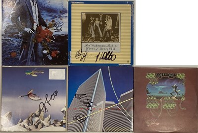 Lot 182 - YES AND RELATED SIGNED LPS.
