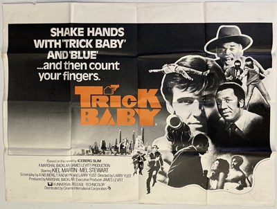 Lot 243185 - BLAXPLOITATION - TRICK BABY (1972) - ORIGINAL UK QUAD.