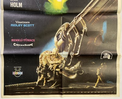 Lot 198 - ALIEN - (1979) - TURKISH FILM POSTER.