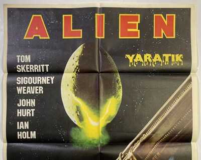 Lot 198 - ALIEN - (1979) - TURKISH FILM POSTER.