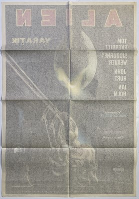 Lot 198 - ALIEN - (1979) - TURKISH FILM POSTER.
