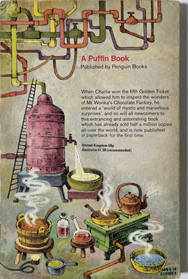 Lot 42 - ROALD DAHL - A SIGNED COPY OF 'CHARLIE AND THE CHOCOLATE FACTORY'.