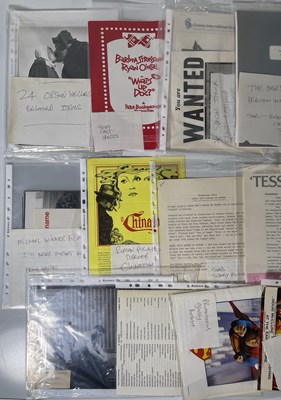 Lot 243241 - FILM PRESS KITS AND STILLS.