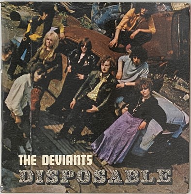 Lot 321 - THE DEVIANTS - DISPOSABLE LP (UK ORIGINAL - STABLE - SLP 7001)
