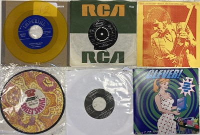 Lot 395 - MIXED 7" RARITIES (MAINLY COLOURED VINYL/PIC DISCS)