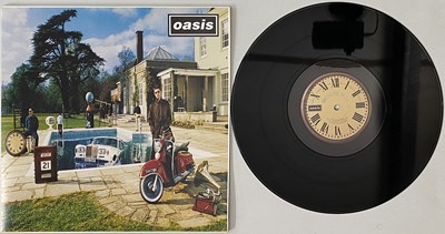 Lot 241 - OASIS - BE HERE NOW LP (UK ORIGINAL - 'MIKES-THE EXCHANGE' - CRE LP 219)