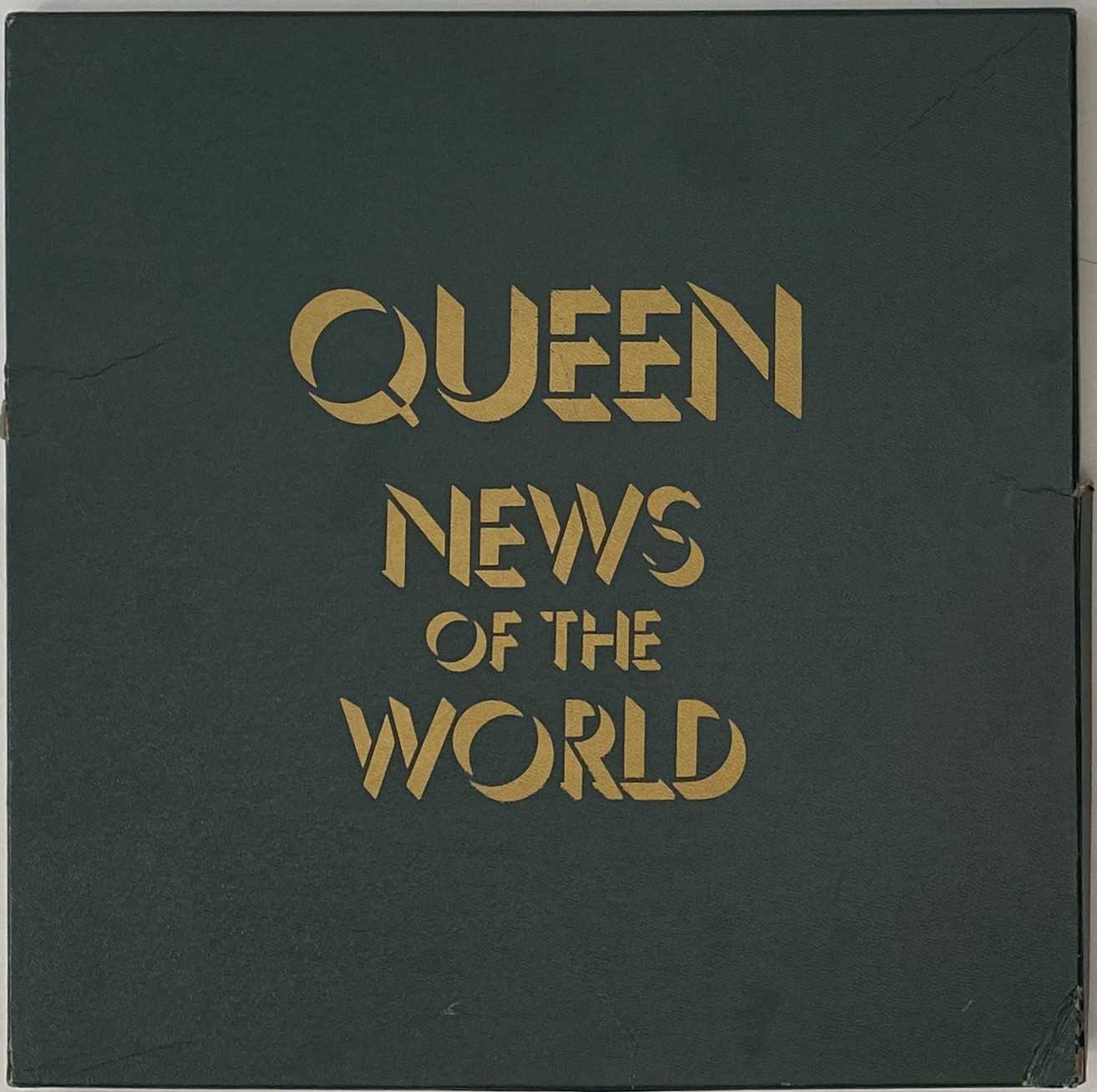 Lot 252 - QUEEN - NEWS OF THE WORLD PROMO LP BOX SET (SIGNED/ OWNED BY JOHN DEACON)