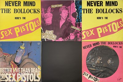 Lot 183 - THE SEX PISTOLS - LP PACK (INC OVERSEAS)