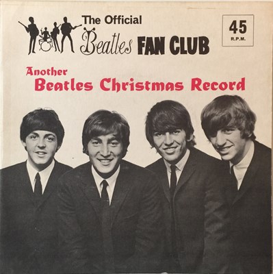Lot 72 - THE BEATLES - ANOTHER BEATLES CHRISTMAS RECORD 7" FLEXI (LYN 757 - COMPLETE COPY)