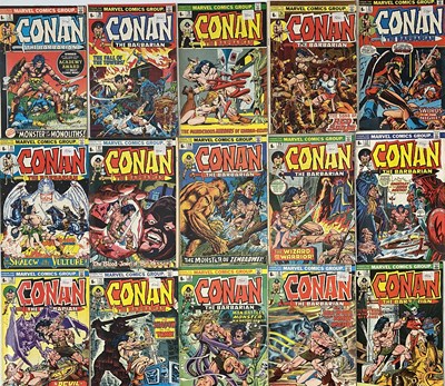 Lot 79 - CONAN THE BARBARIAN MARVEL COMICS.