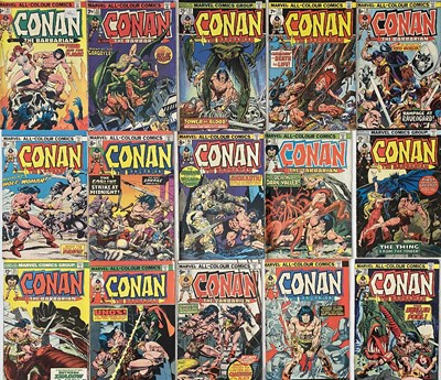 Lot 79 - CONAN THE BARBARIAN MARVEL COMICS.