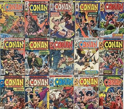 Lot 79 - CONAN THE BARBARIAN MARVEL COMICS.