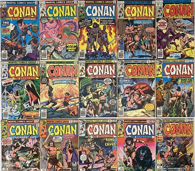 Lot 79 - CONAN THE BARBARIAN MARVEL COMICS.