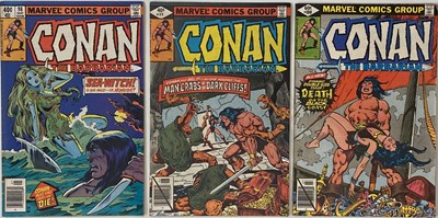 Lot 79 - CONAN THE BARBARIAN MARVEL COMICS.