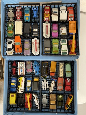 Lot 40 - 200+ TOY CARS AND VEHICLES INC MATCHBOX CARRY CASES.