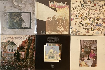 Lot 789 - LED ZEPPELIN/ BLACK SABBATH - LPs