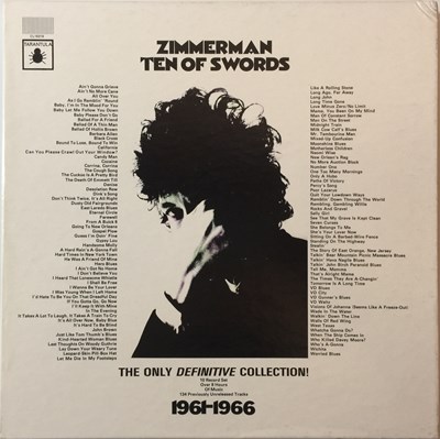 Lot 790 - BOB DYLAN - ZIMMERMAN: TEN OF SWORDS LP BOX-SET (CL16319)