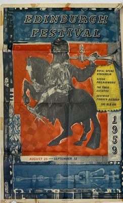Lot 15 - 19TH AND 20TH CENTURY CLASSICAL MUSIC CONCERT PROGRAMMES / 1959 EDINBURGH FESTIVAL POSTER.