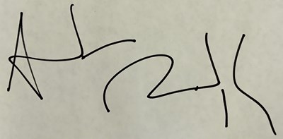 Lot 135 - WHAM! - TWO 2023 WHITE LABEL TEST PRESSING LPS - SIGNED BY ANDREW RIDGLEY