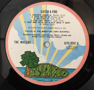 Lot 23 - THE WAILERS - CATCH A FIRE LP (UK ORIGINAL - ZIPPO SLEEVE - ISLAND ILPS 9241)