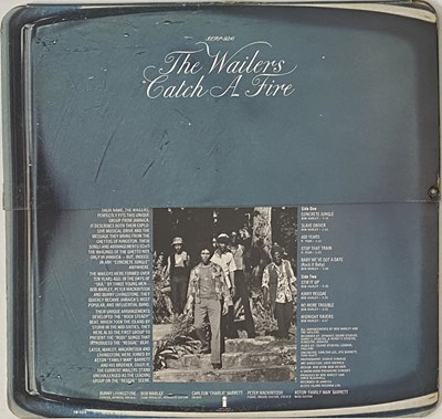 Lot 23 - THE WAILERS - CATCH A FIRE LP (UK ORIGINAL - ZIPPO SLEEVE - ISLAND ILPS 9241)