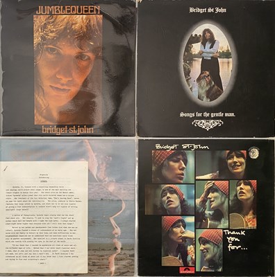 Lot 52 - BRIDGET ST JOHN/ SYREETA - LP RARITIES PACK