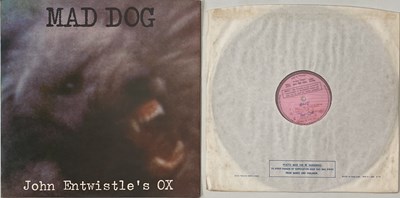 Lot 5 - JOHN ENTWISTLE - LP PACK (INC LETTER & PRESS PHOTOGRAPH)