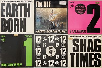 Lot 11 - THE KLF/ THE JUSTIFIED ANCIENTS OF MUMU - LP/ 12" PACK