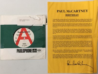 Lot 12 - PAUL MCCARTNEY/ WINGS - 7" PROMO PACK